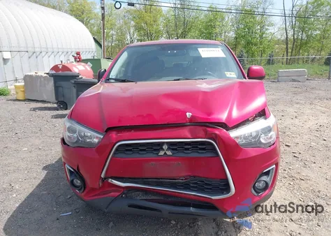 2014 Mitsubishi Outlander Sport Se из США, поврежденный, VIN 4A4AR4AU9EE006580